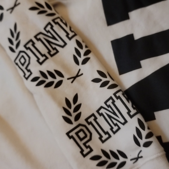 PINK victoria secret womens large crop hoodie. - Picture 2 of 7